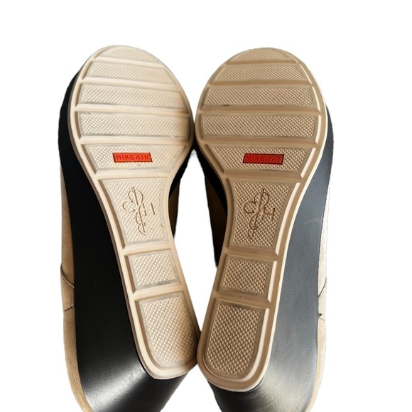 Cole Haan - Air Britt Chukka Ankle Bootie Wedge Tan Casual Heel Western Sz 10.5 - Picture 5 of 11